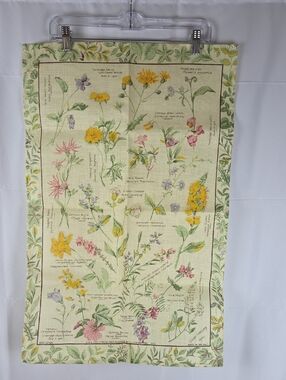Vintage Irish Linen Tea Towel